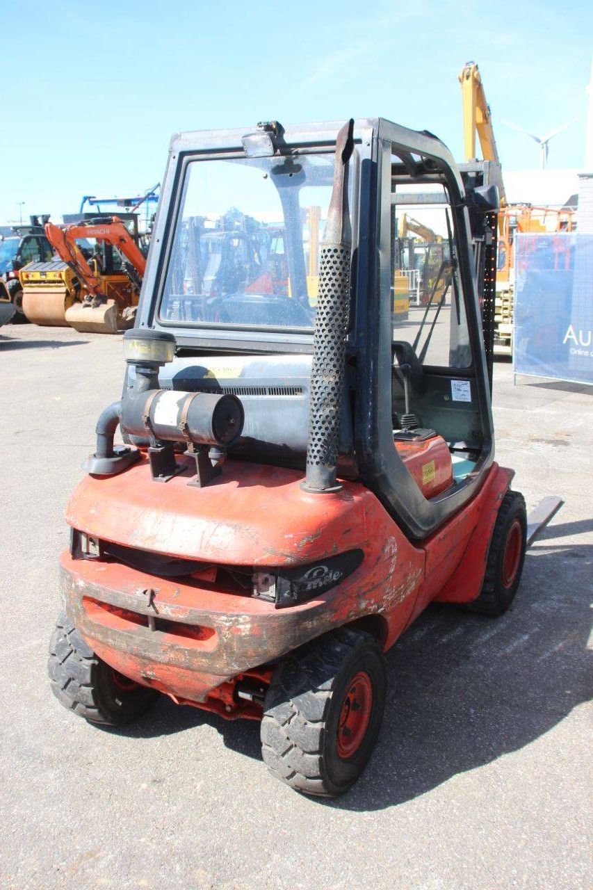 Forklift Linde H25D Diesel 2500kg 3.2m 1990