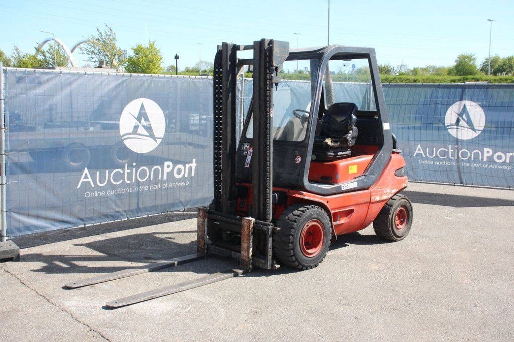 Forklift Linde H25D Diesel 2500kg 3.2m 1990