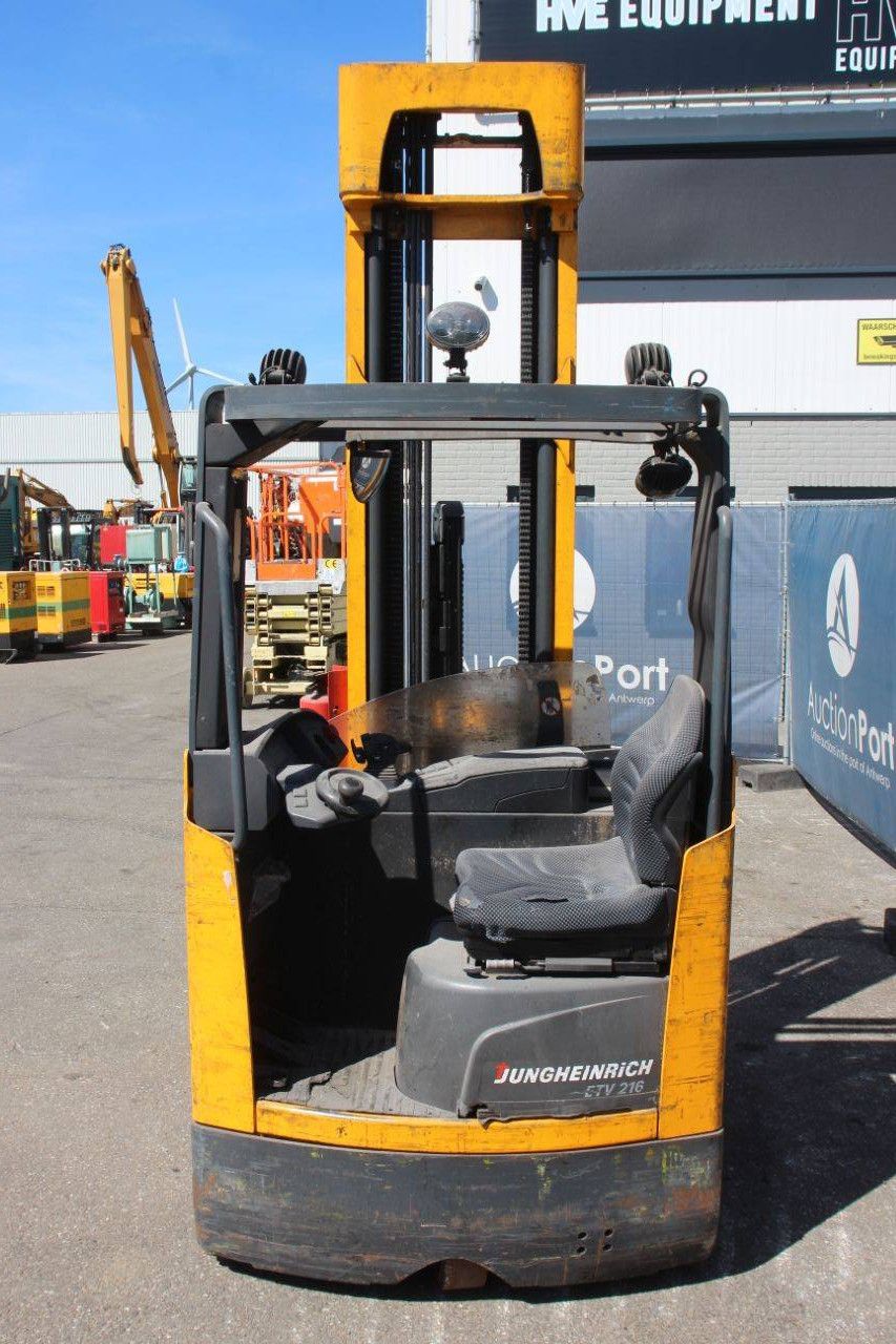 Jungheinrich ETV 216 Elektro-Schubmaststapler 1600 kg 7,7 m 2011