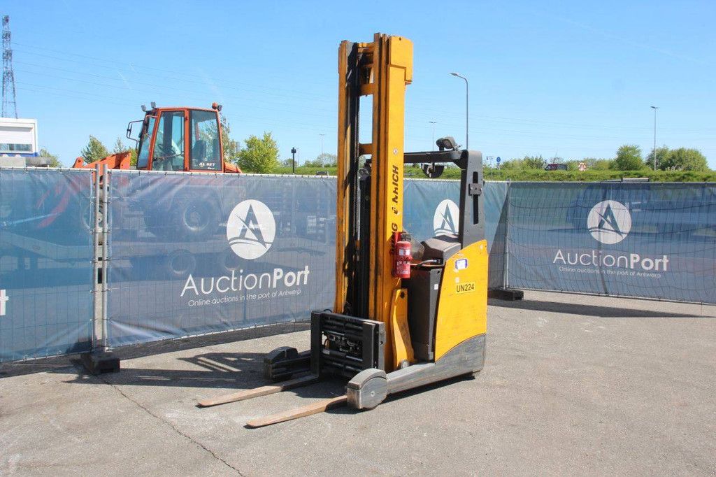 Jungheinrich ETV 216 Elektro-Schubmaststapler 1600 kg 7,7 m 2011