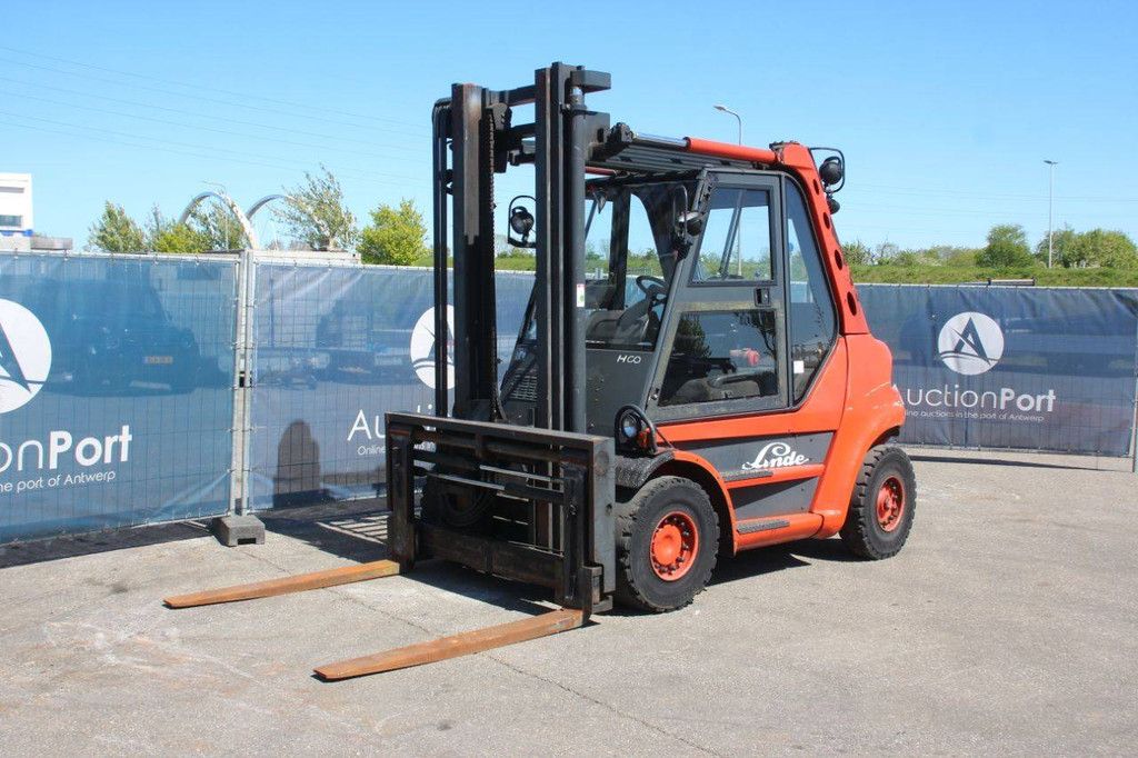Linde H60D-02 Diesel-Gabelstapler 6000 kg 4,15 m 2005
