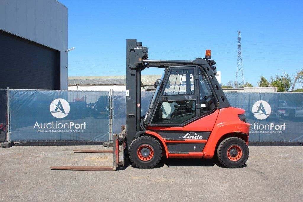 Linde H60D-01 Diesel-Gabelstapler 6000 kg 3,5 m 2011