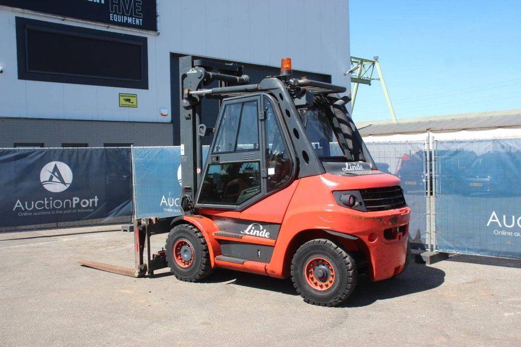 Linde H60D-01 Diesel-Gabelstapler 6000 kg 3,5 m 2011
