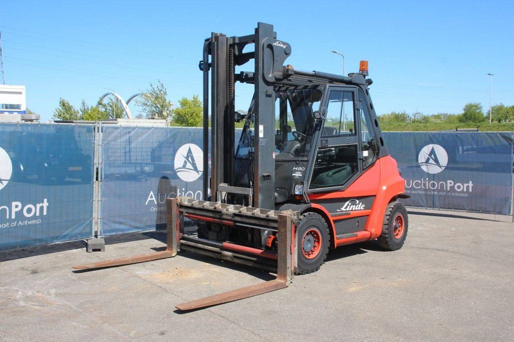 Linde H60D-01 Diesel-Gabelstapler 6000 kg 3,5 m 2011