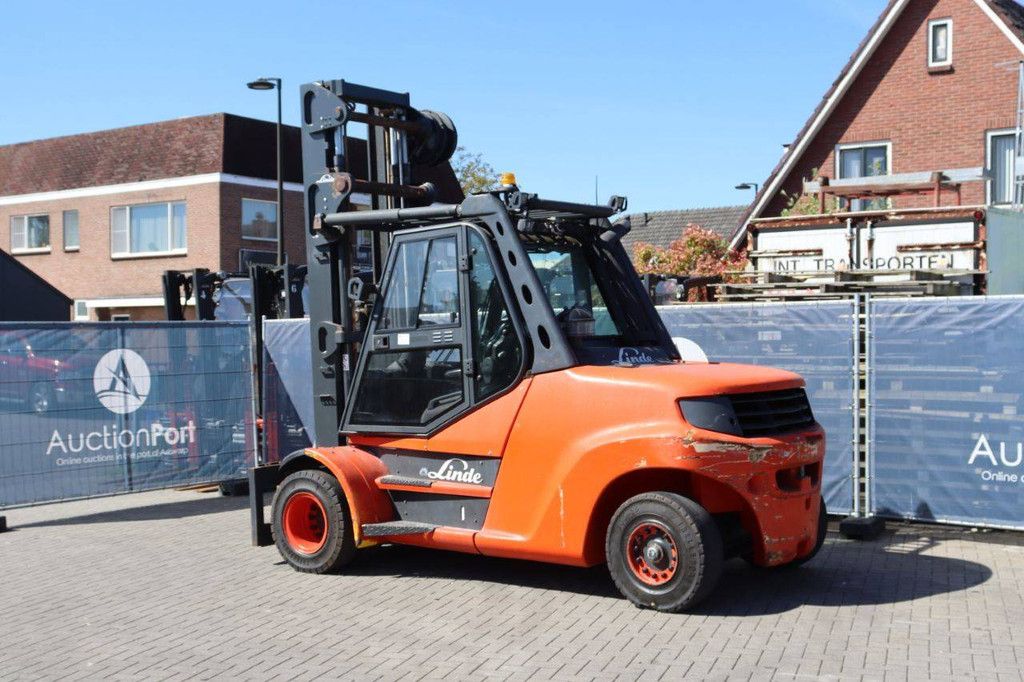 Linde Gabelstapler H80D-01/1100 Diesel 8000kg 2012