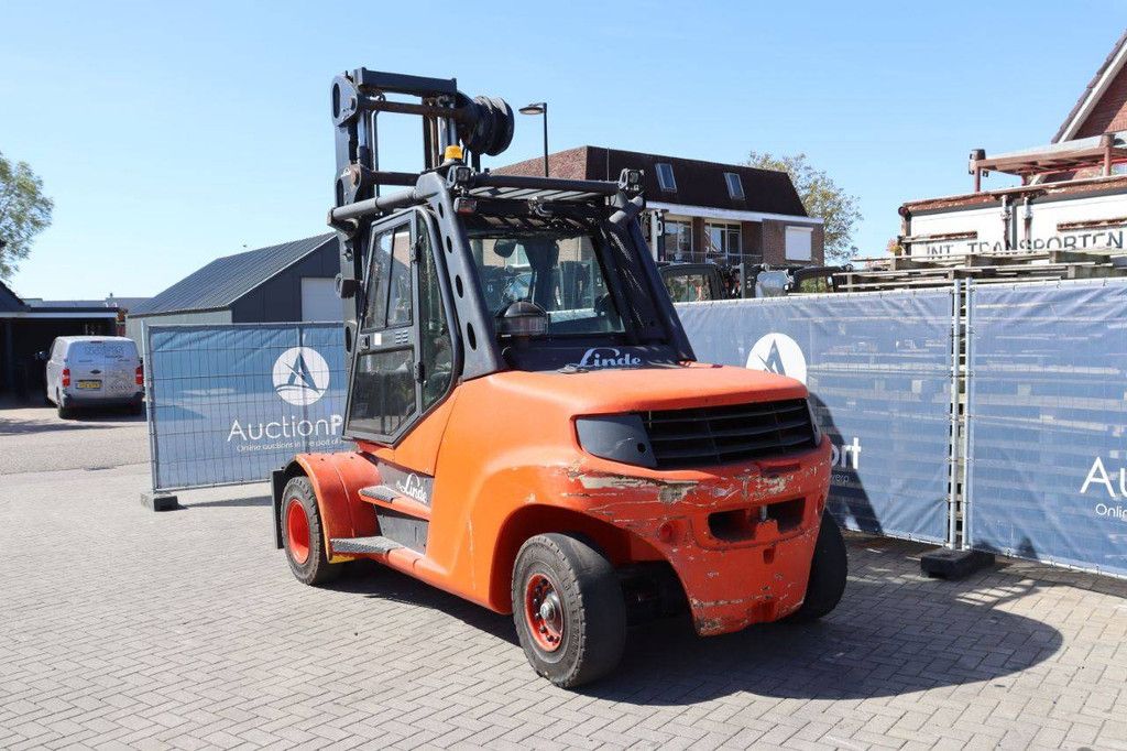 Linde Gabelstapler H80D-01/1100 Diesel 8000kg 2012