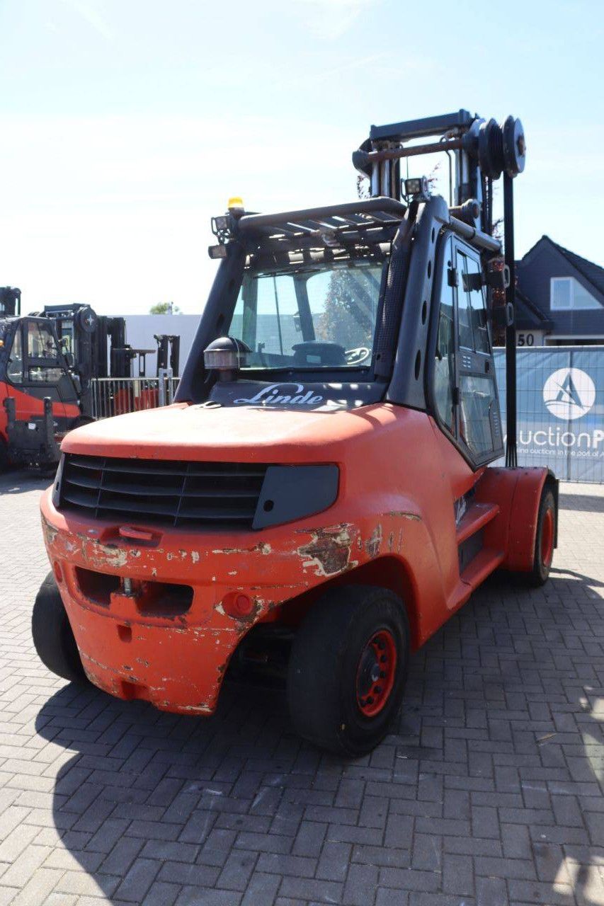 Linde Gabelstapler H80D-01/1100 Diesel 8000kg 2012