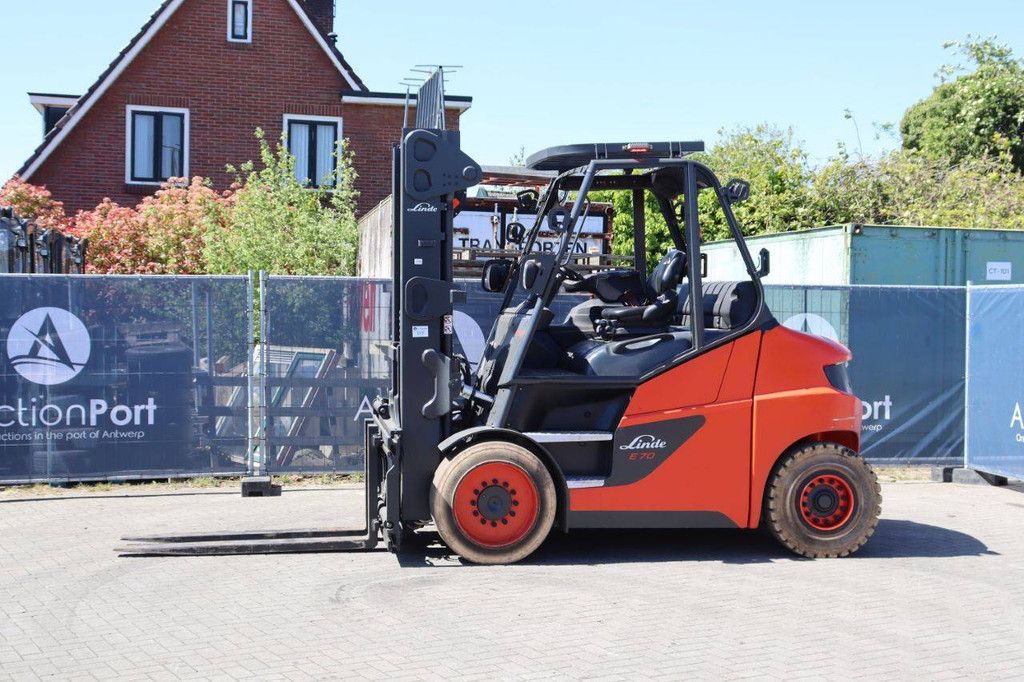 Linde E70-01 Elektrogabelstapler 7000kg 2020