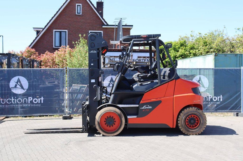 Linde E70-01 Elektrogabelstapler 7000kg 2020