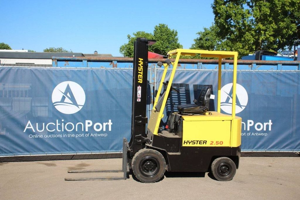Heftruck Hyster J2.50XL Elektrisch 2500kg 3.8m 1992