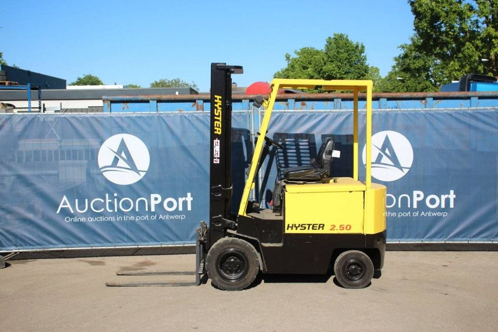 Heftruck Hyster J2.50XL Elektrisch 2500kg 3.8m 1992