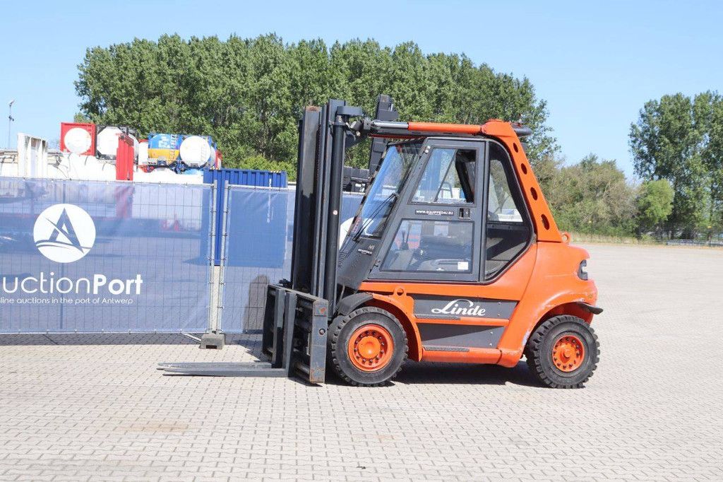 Linde H60D-02 Diesel-Gabelstapler 6000 kg 3,3 m 2003