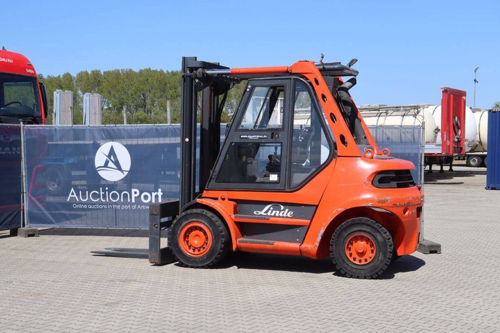 Linde H60D-02 Diesel-Gabelstapler 6000 kg 3,3 m 2003