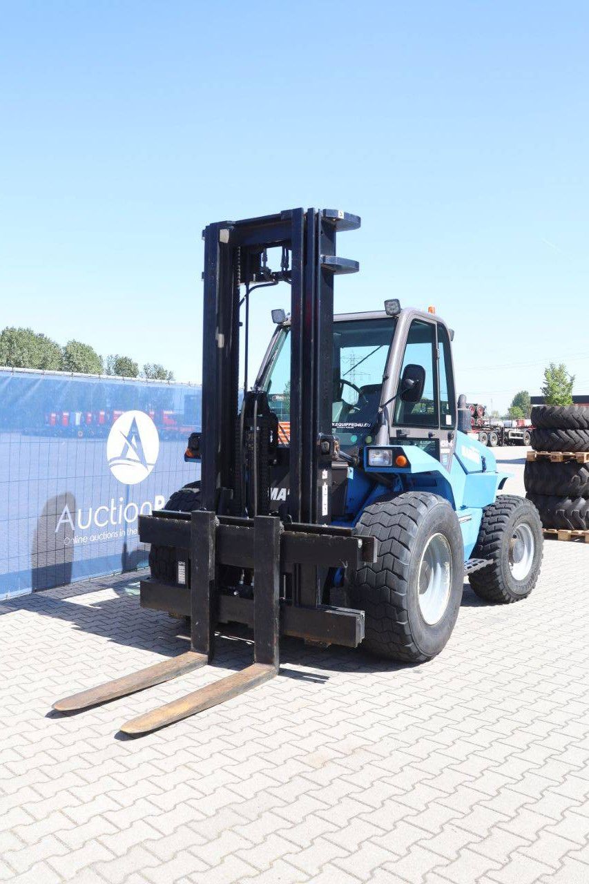 Rough-terrain forklift Manitou M50-4 TURBO Diesel 5000kg 5.5m 2012
