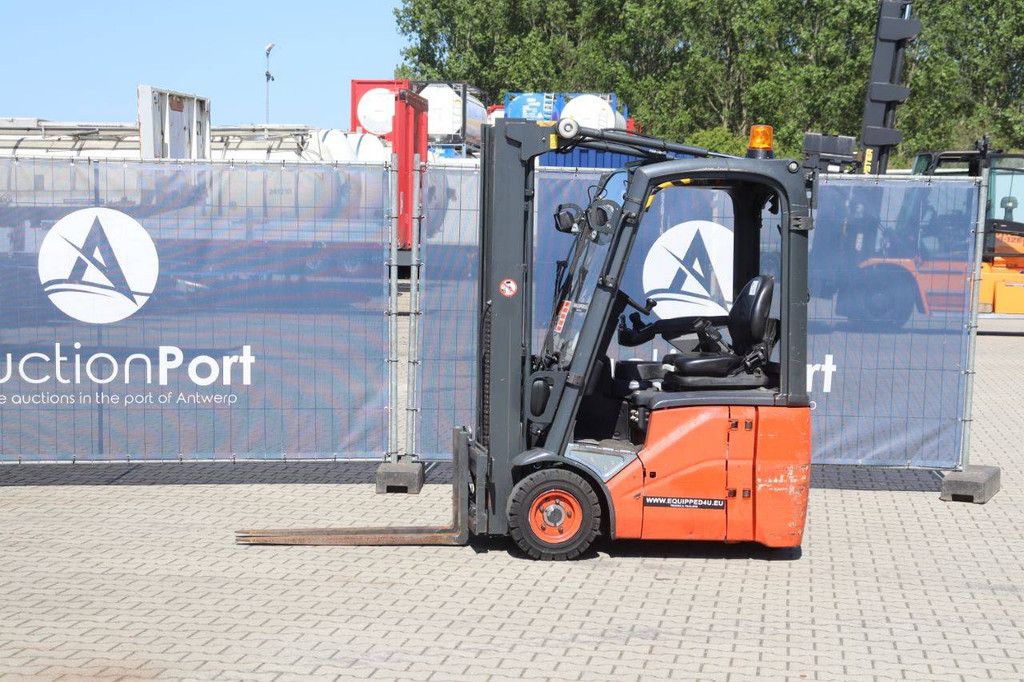 Linde E12-01 Elektrogabelstapler 1200 kg 3,1 m 2014