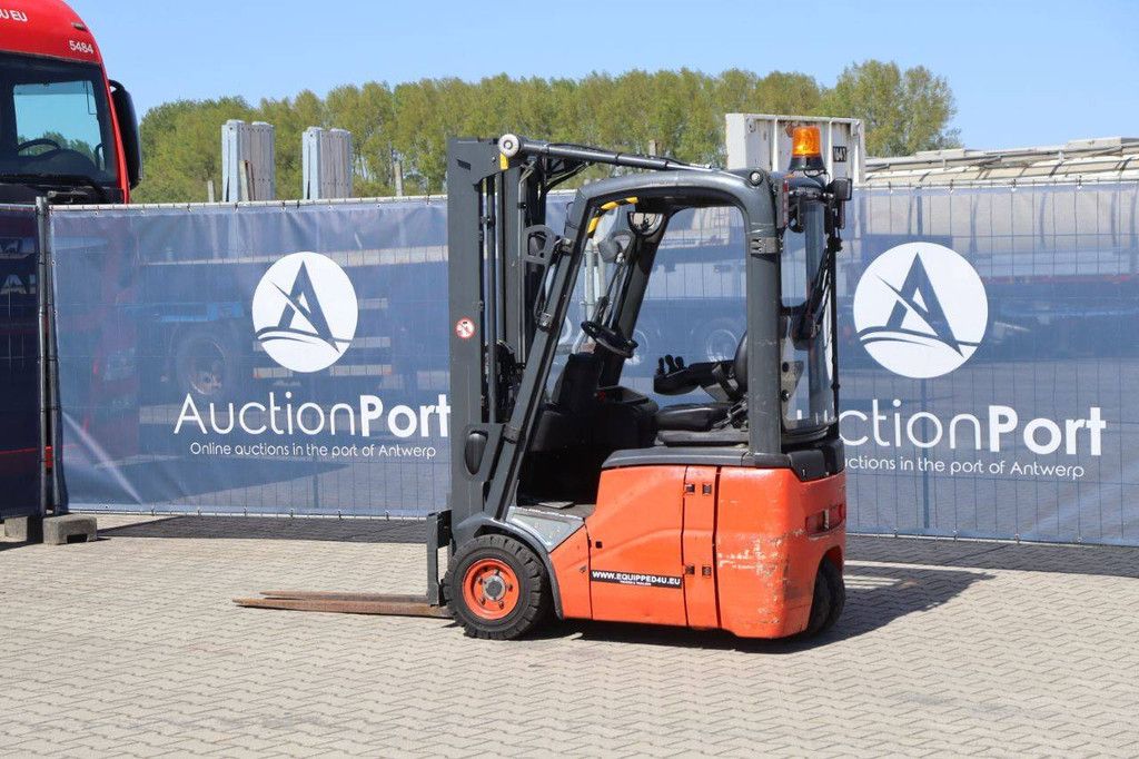 Linde E12-01 Elektrogabelstapler 1200 kg 3,1 m 2014