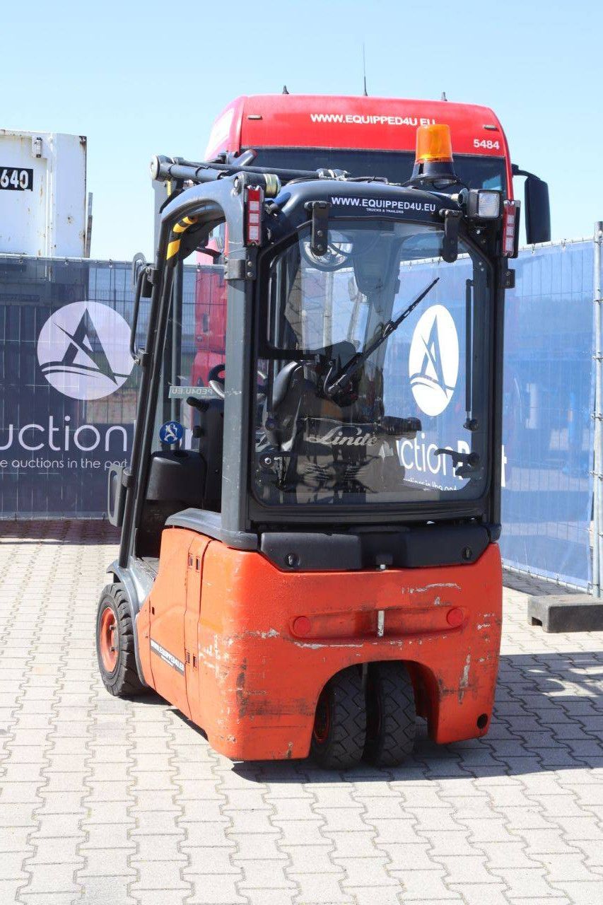Linde E12-01 Elektrogabelstapler 1200 kg 3,1 m 2014