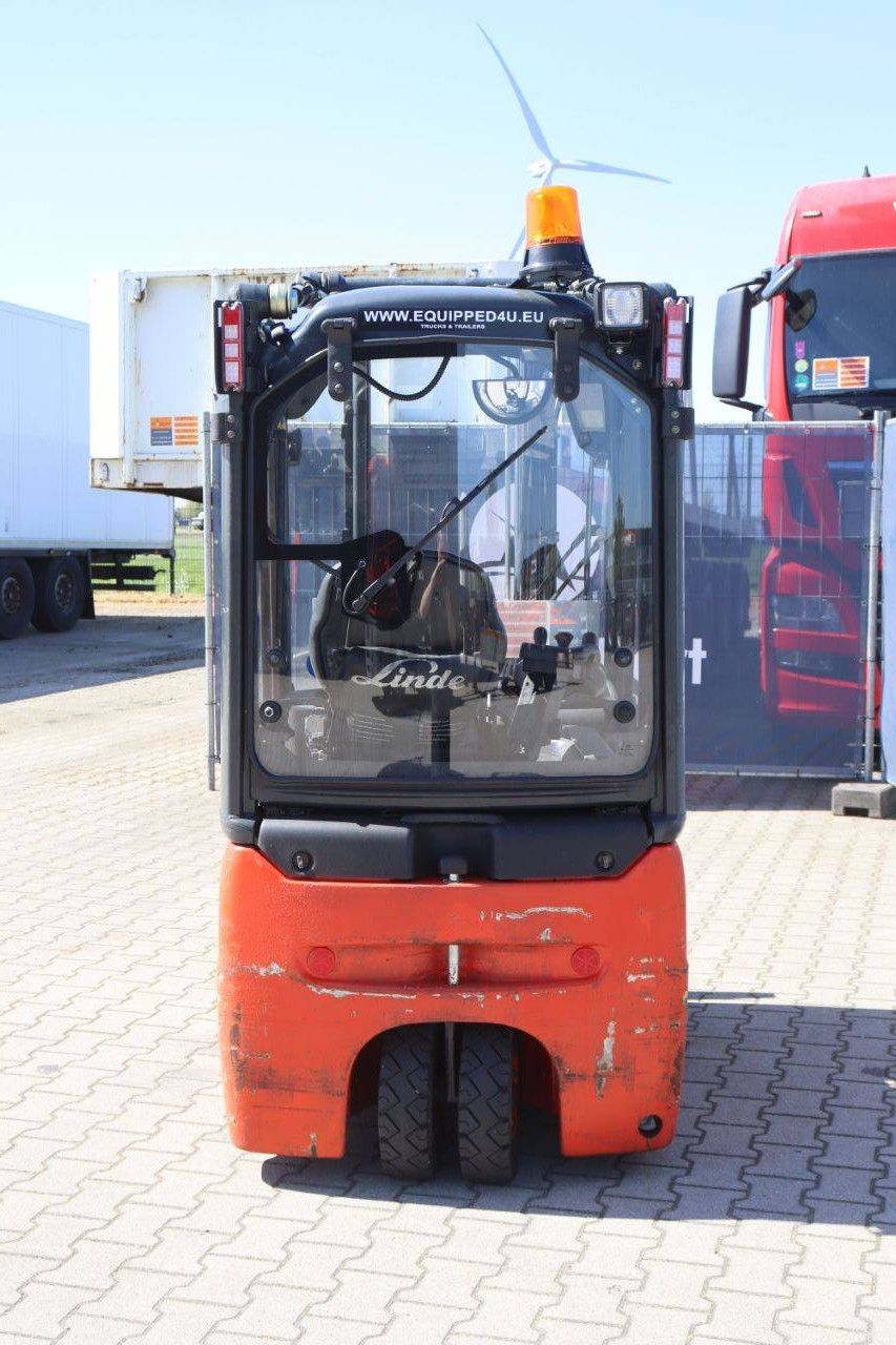 Linde E12-01 Elektrogabelstapler 1200 kg 3,1 m 2014
