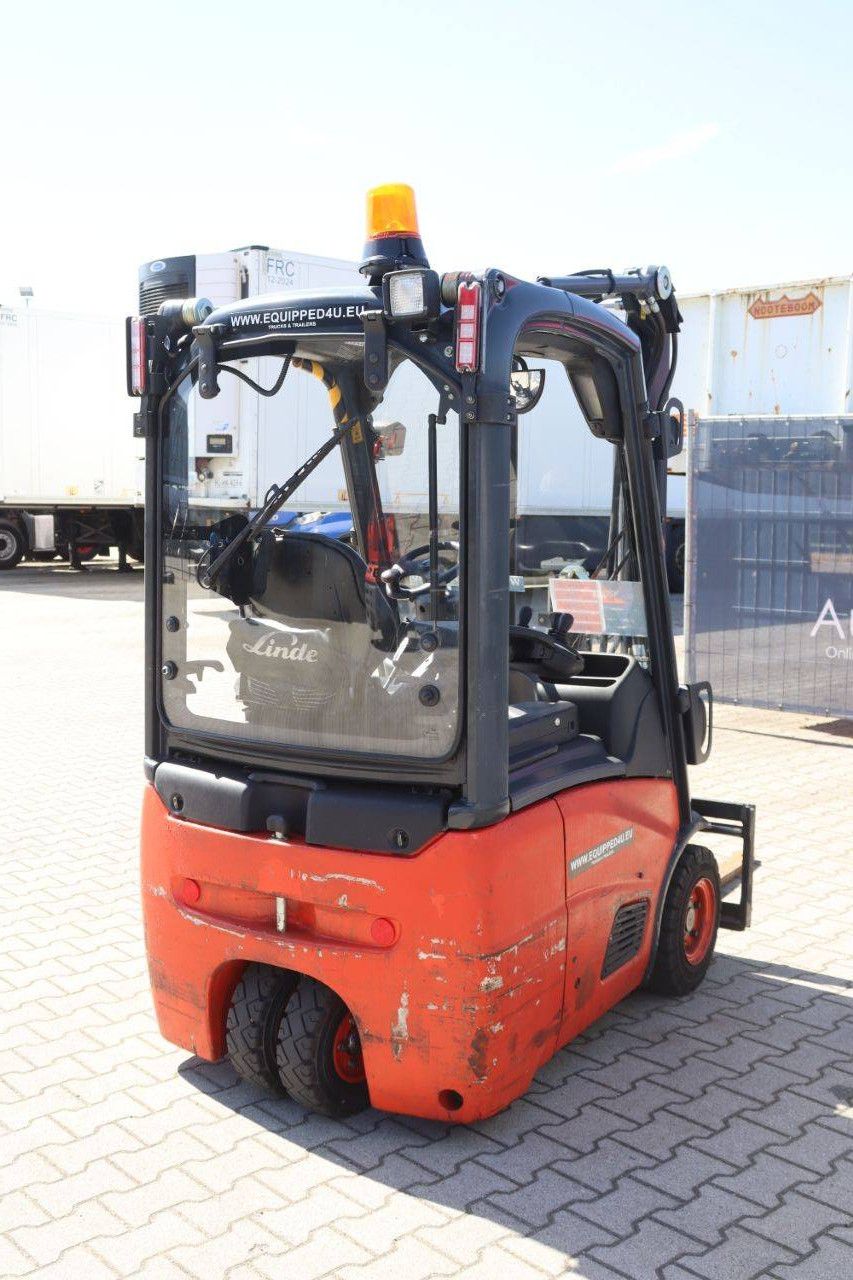 Linde E12-01 Elektrogabelstapler 1200 kg 3,1 m 2014
