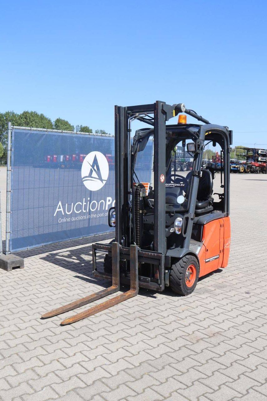 Linde E12-01 Elektrogabelstapler 1200 kg 3,1 m 2014