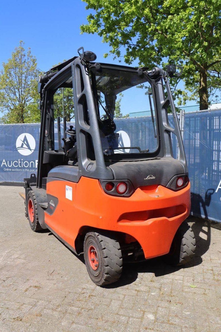 Linde E50HL-01/600 Electric Forklift 5000kg 3.26m 2015