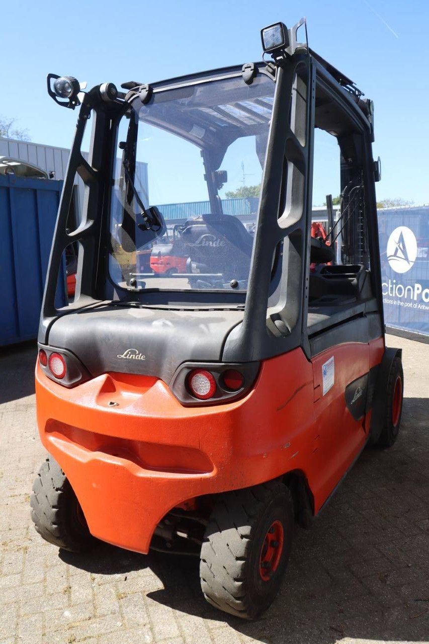 Linde E50HL-01/600 Electric Forklift 5000kg 3.26m 2015