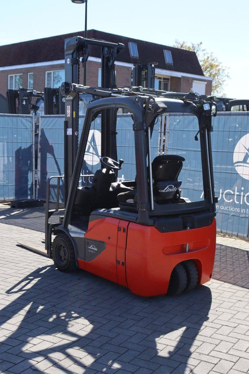 Linde E14-02 Elektrogabelstapler 1400 kg 2019