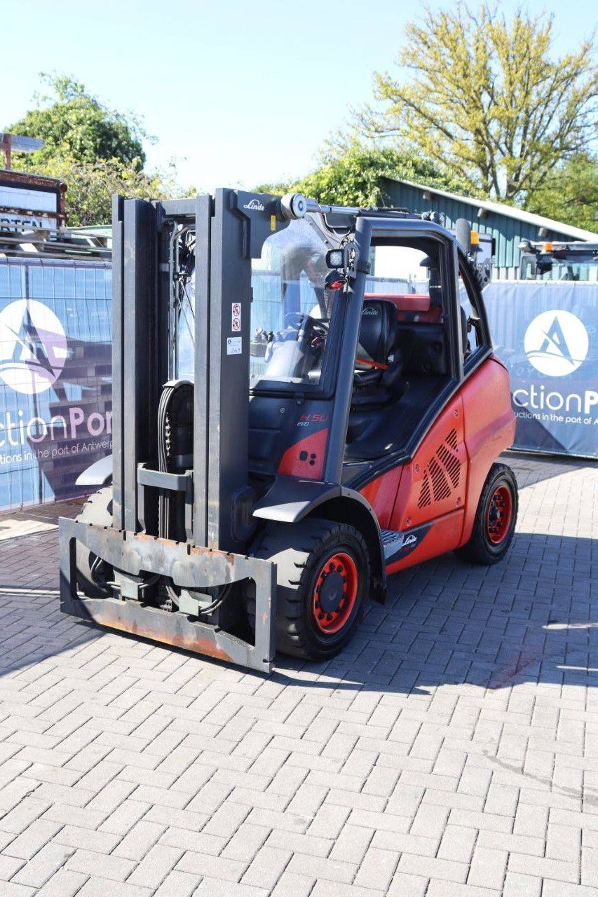 Heftruck Linde H50T-02 LPG 5000kg 4.04m 2019