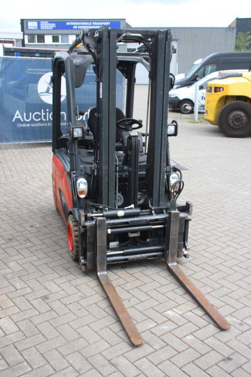 Linde E16-02 Elektrogabelstapler 1600 kg 7 m 2018