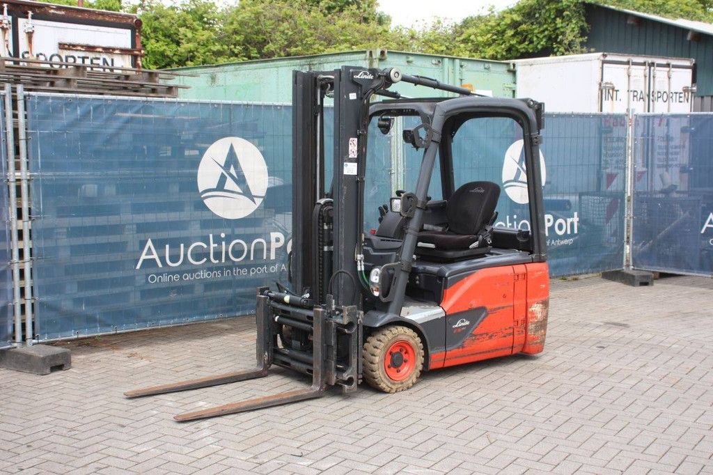 Linde E16-02 Elektrogabelstapler 1600 kg 7 m 2018