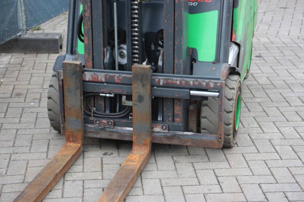 Linde E20PH-02 Electric Forklift 2000kg 7.0m 2014
