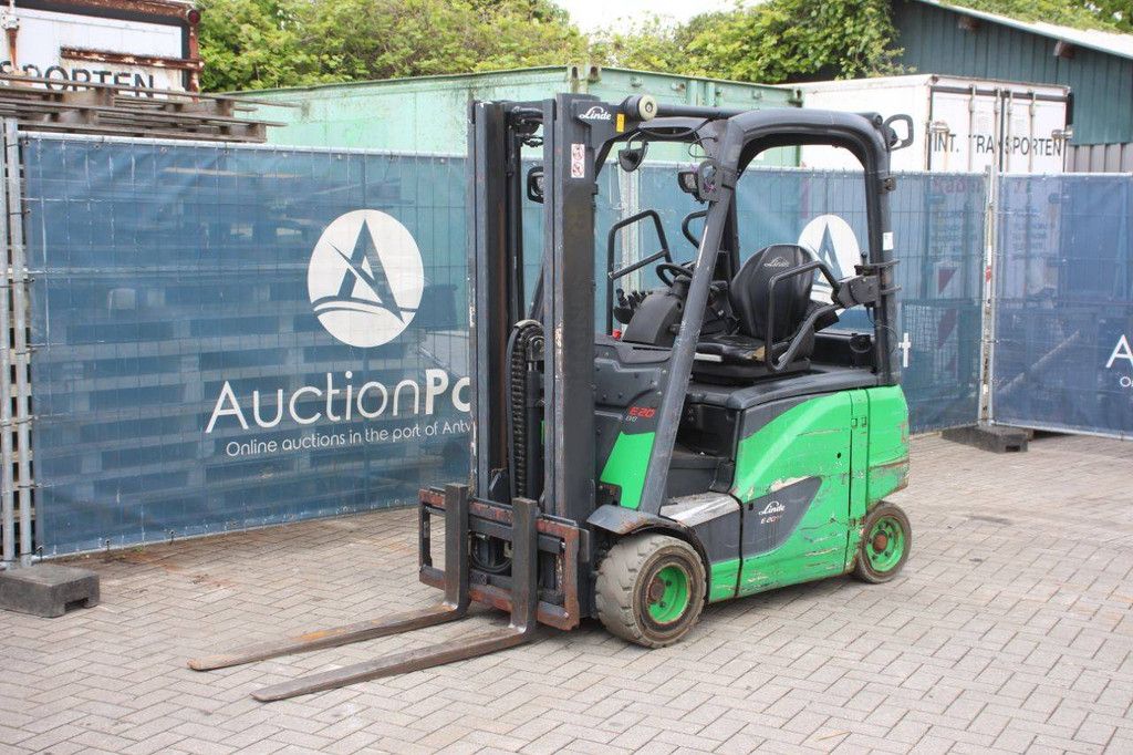 Linde E20PH-02 Elektrogabelstapler 2000 kg 4,67 m 2014