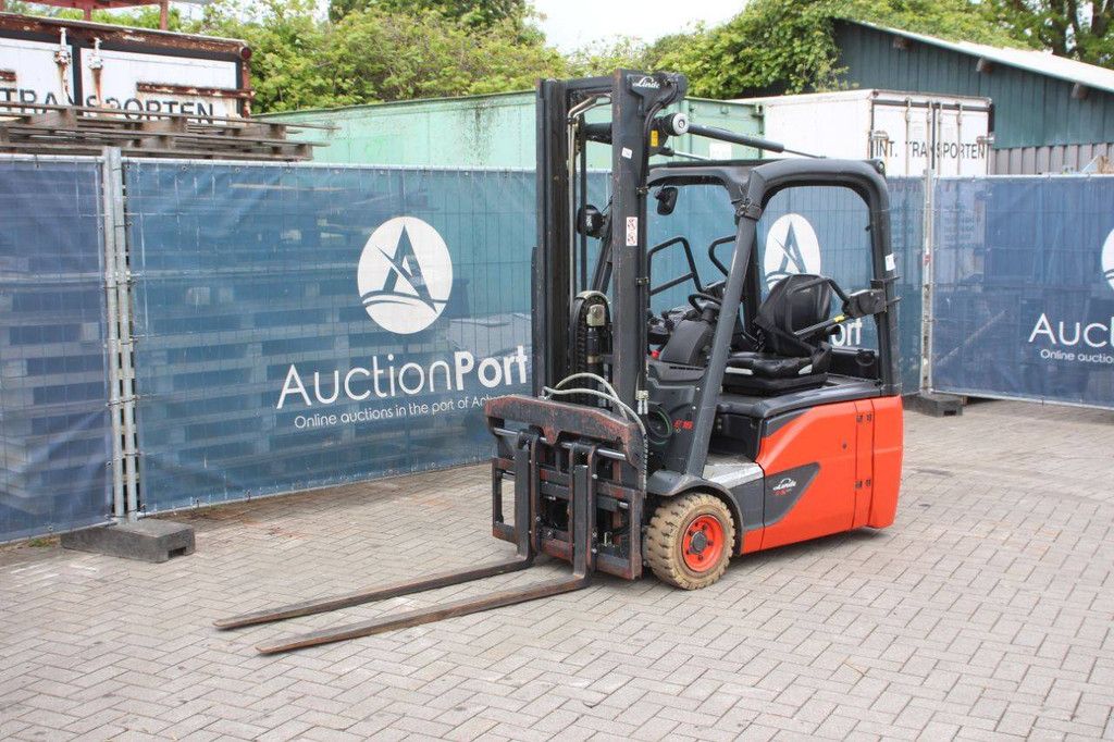 Linde E16 Elektrogabelstapler 1600 kg 5 m
