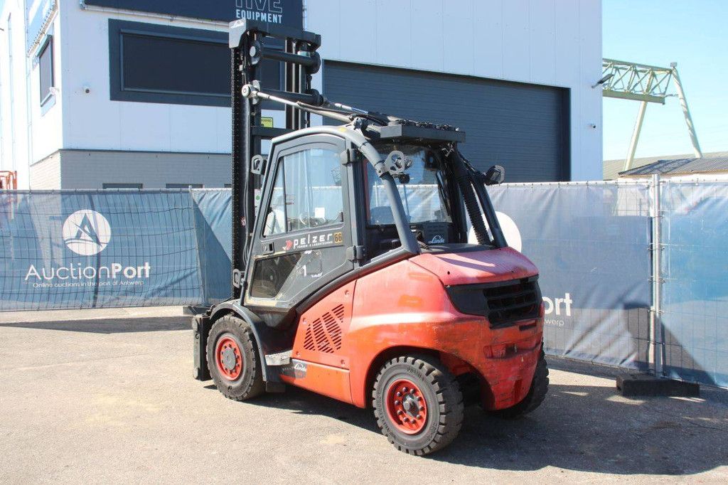 Linde H45D-01 Diesel-Gabelstapler 4500 kg 5 m 2012