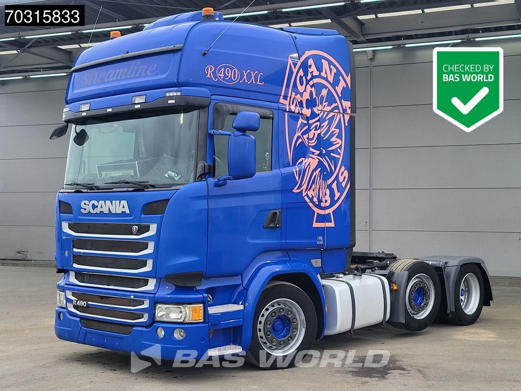 Scania R R490 6X2 Mega Lift+Lenkachse Retarder 2xTanks Standklima Alcoa