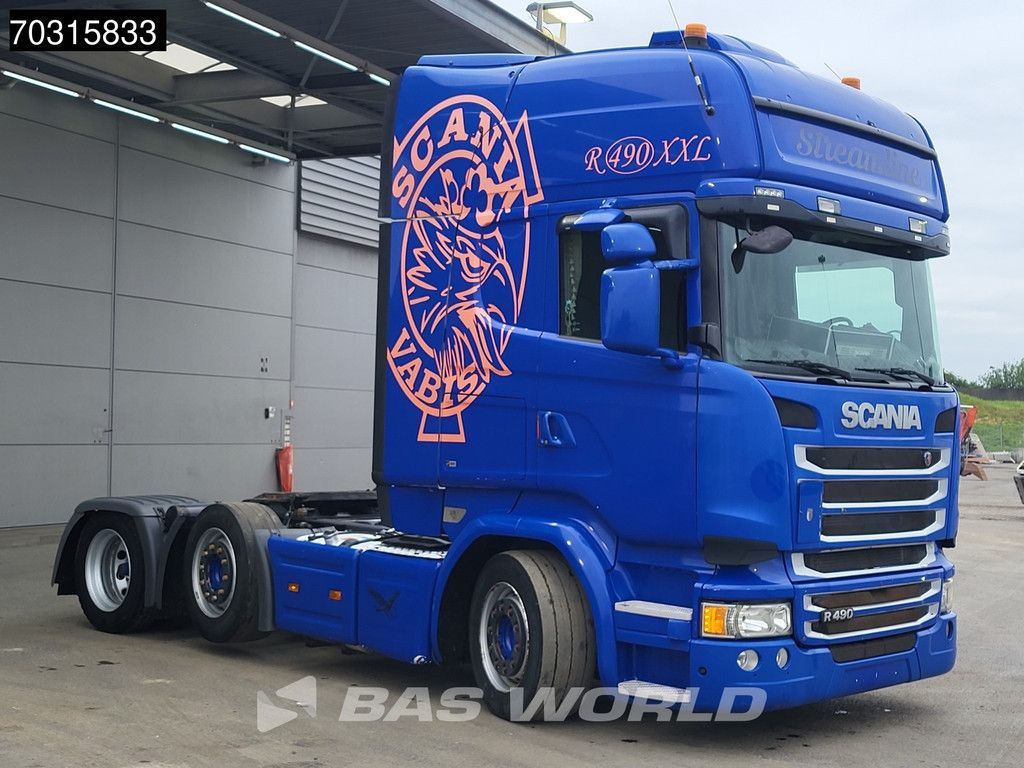 Scania R R490 6X2 Mega Lift+Lenkachse Retarder 2xTanks Standklima Alcoa