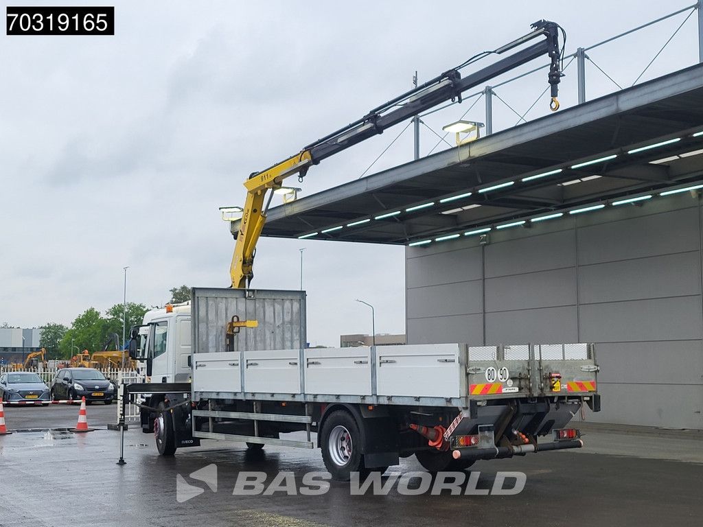 Iveco Eurocargo 180E250 4X2 Hyva V911 3S Crane Kran Manual Euro 5