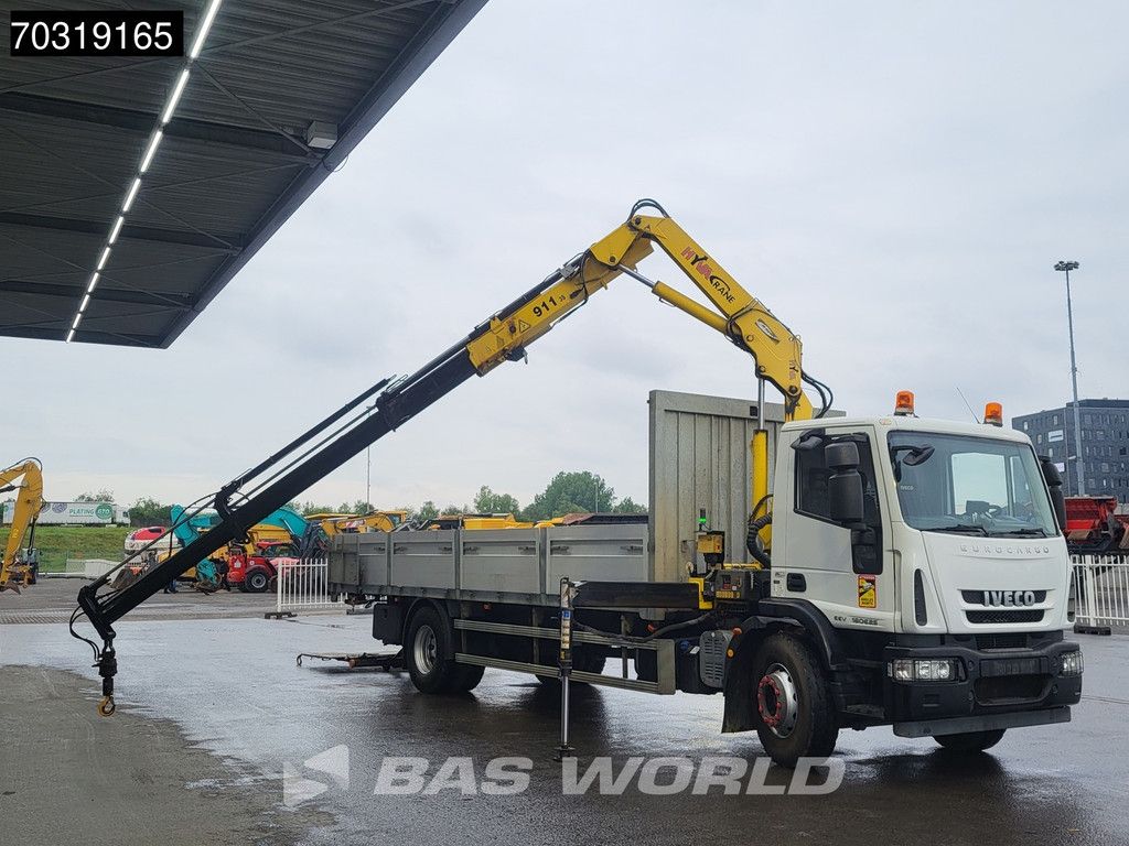Iveco Eurocargo 180E250 4X2 Hyva V911 3S Crane Kran Manual Euro 5