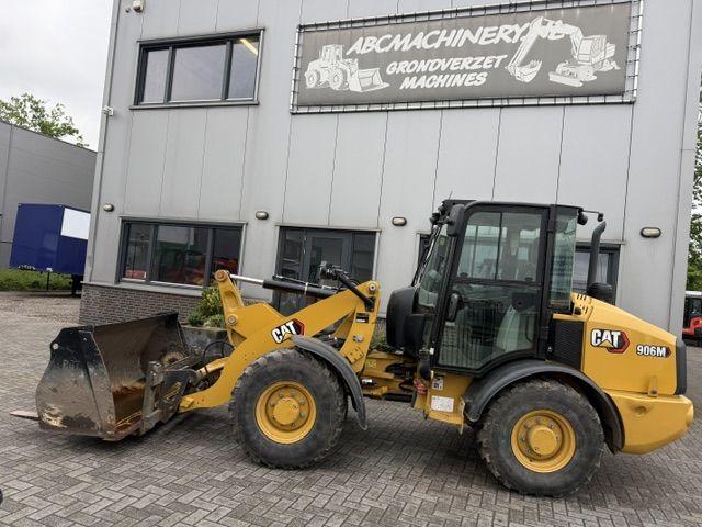 CAT 906m bj2021 1750u A/C 35km/h Wiellader Loader Shovel NWST