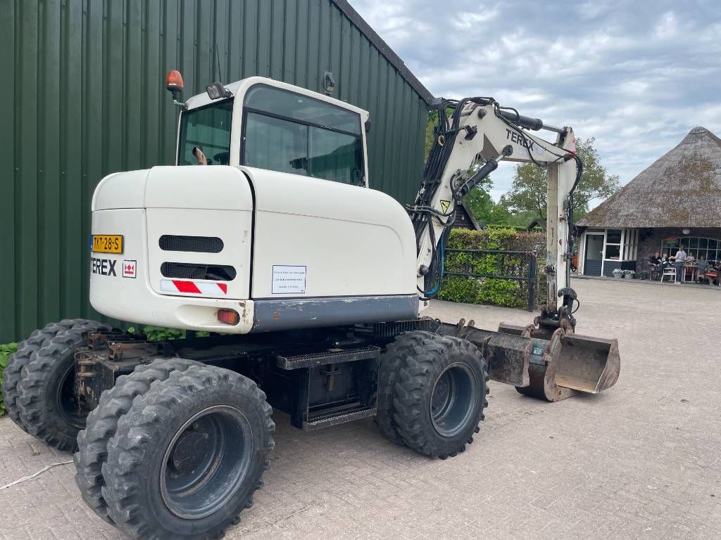 Terex TW 70 mobiele graafmachine
