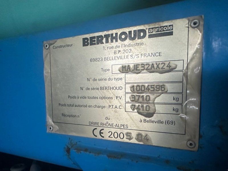Berthoud Major 3200 24