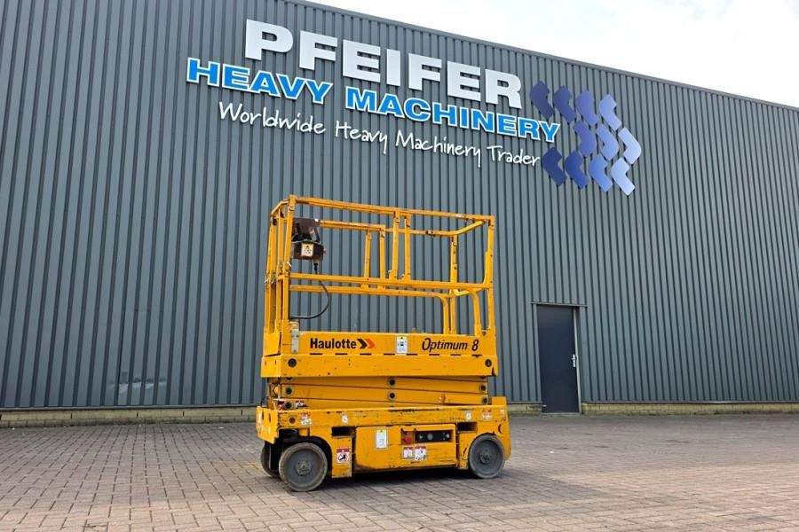 Haulotte Optimum 8 Electric, 7.77m Working Height, 230kg Ca