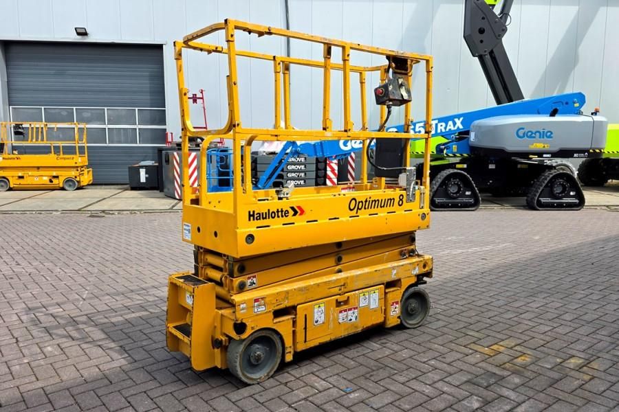 Haulotte Optimum 8 Electric, 7.77m Working Height, 230kg Ca