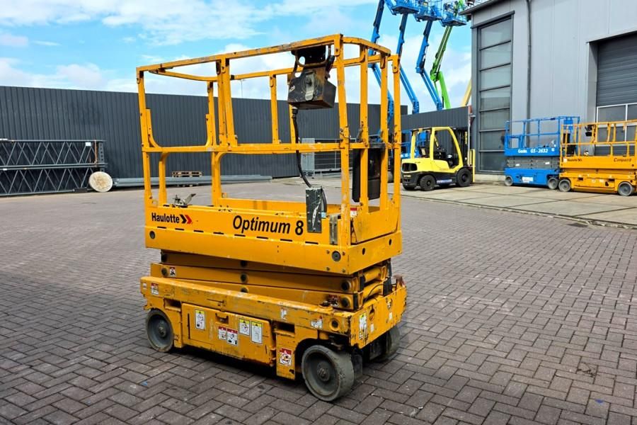 Haulotte Optimum 8 Electric, 7.77m Working Height, 230kg Ca