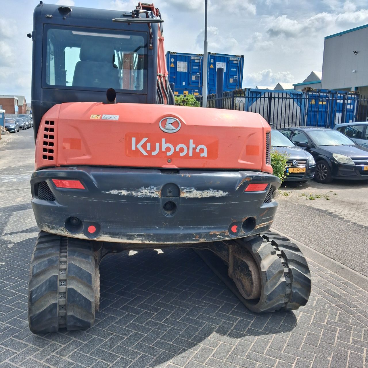 Kubota KX080-4 Midigraver.