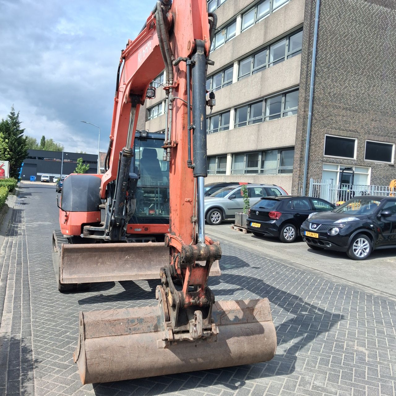 Kubota KX080-4 Midigraver.