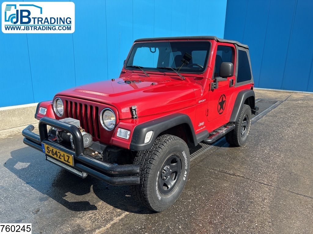 Jeep 4.0i Soft cabrio 4x4 Wrangler 4x4, Winch, Automatic