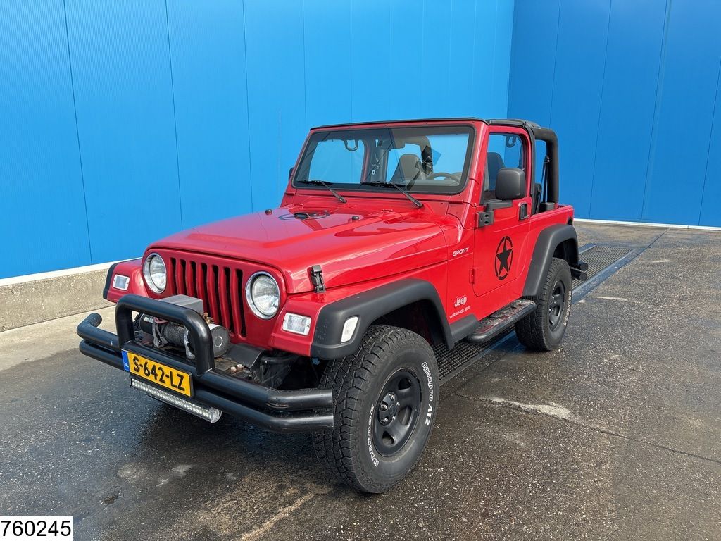 Jeep 4.0i Soft cabrio 4x4 Wrangler 4x4, Winch, Automatic