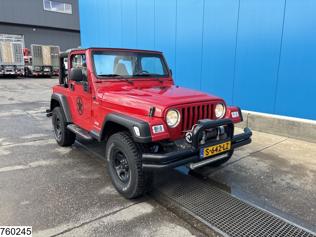 Jeep 4.0i Soft cabrio 4x4 Wrangler 4x4, Winch, Automatic
