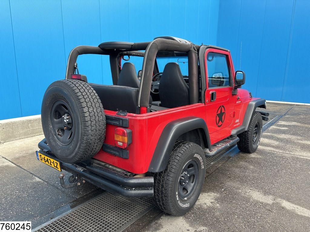 Jeep 4.0i Soft cabrio 4x4 Wrangler 4x4, Winch, Automatic